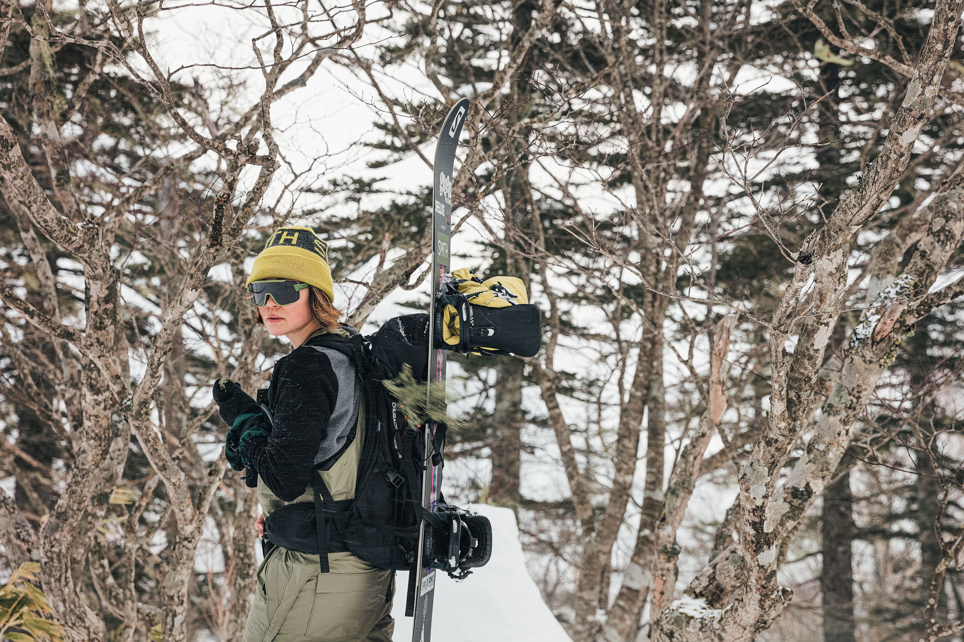 YOKO NAKAMURA WOMEN'S TALK BACKCOUNTRY RESEARCH